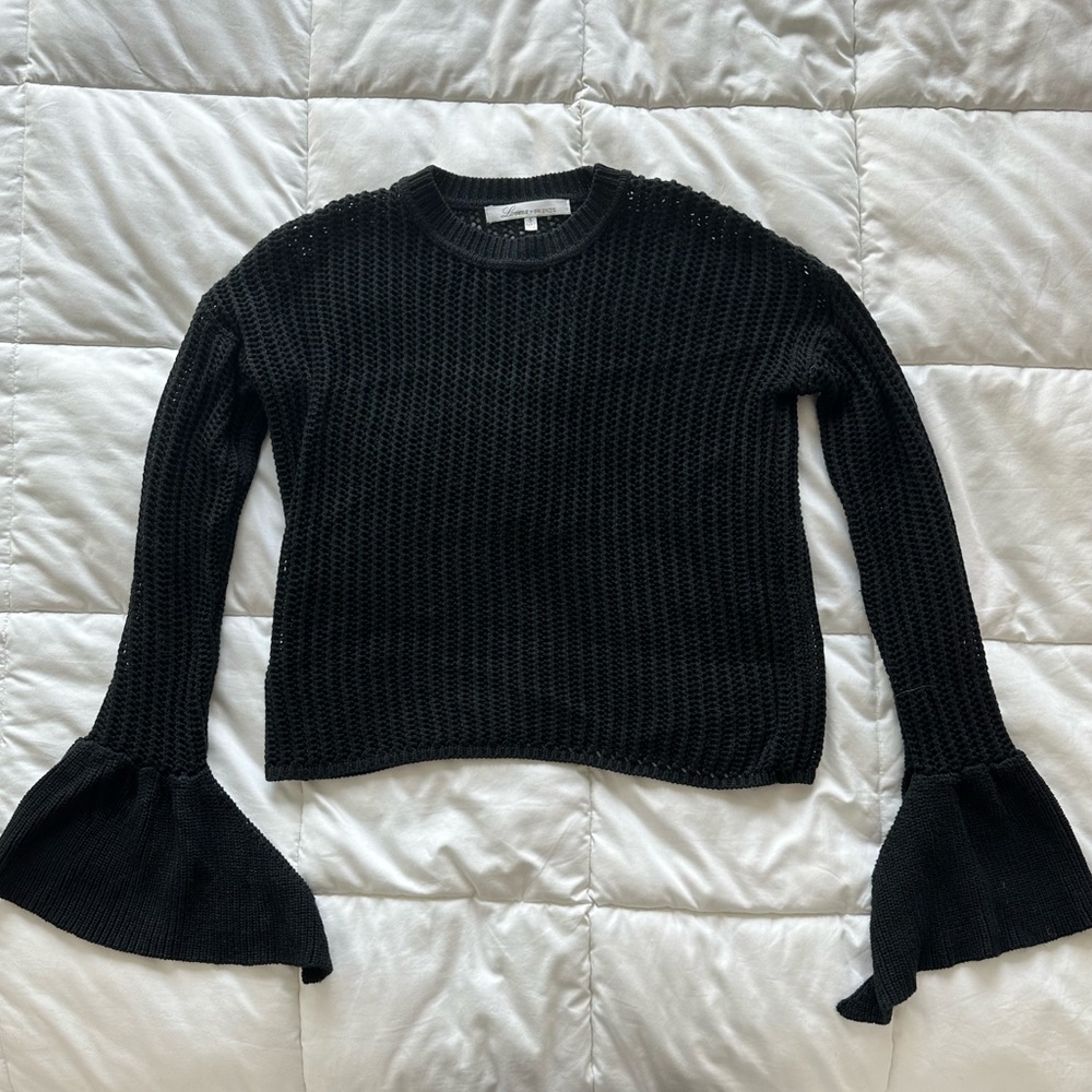 Lovers + Friends Black Sweater